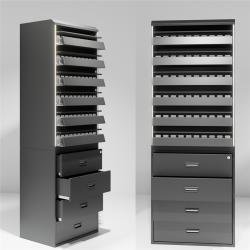 Полка для сигарет металлическая разборная с толкателем (арт. 25-19080274)