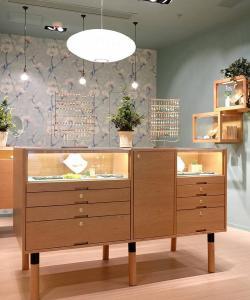 Витрина для ювелирных изделий с замком и стеклом (арт. 25-19080280)