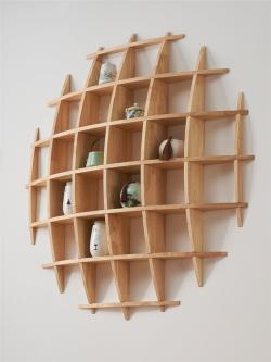 Полка настенная деревянная для декора и хранения (арт. 25-19080301)