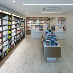 Кассовая стойка европейского стиля из дерева для бутика (арт. 25-19080310)