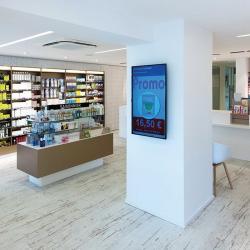 Кассовая стойка европейского стиля из дерева для бутика (арт. 25-19080310)