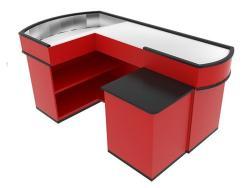 Кассовый стол для супермаркета современный дизайн (арт. 25-19080318)