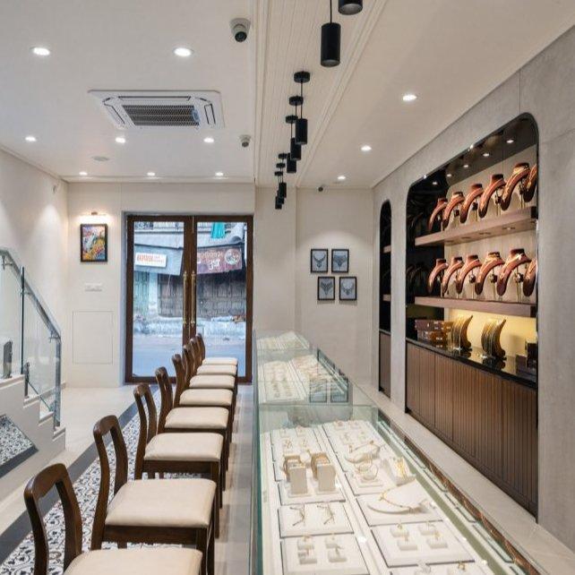 Киоск для ювелирного магазина высокого класса с витринами (арт. 25-19080357)