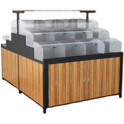 Стеллаж деревянный для снеков и сухофруктов, эконом (арт. 25-19080368)