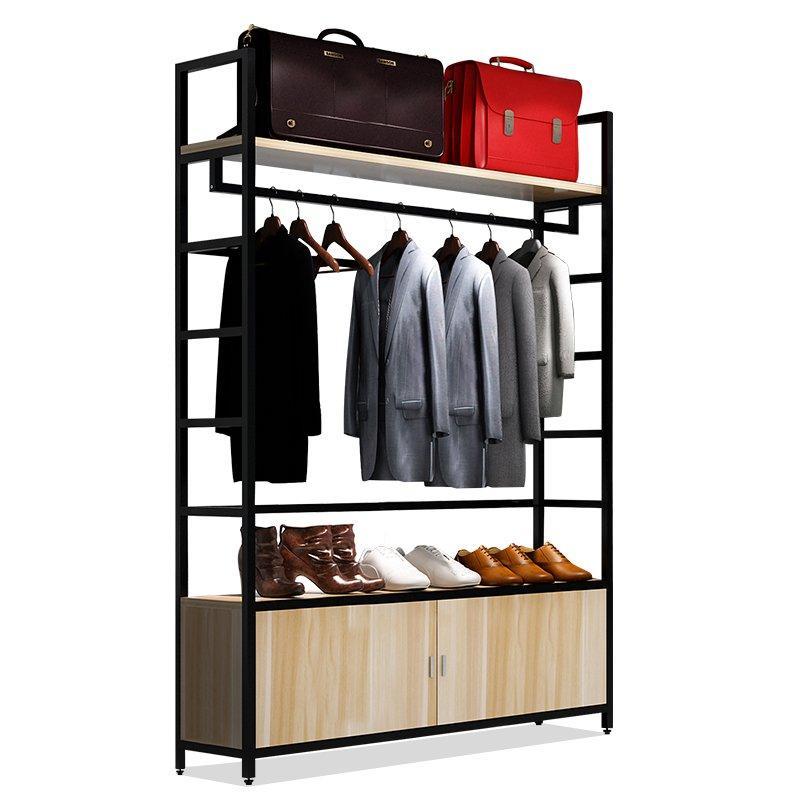 Стеллажи для одежды многофункциональные на заказ (арт. 25-19080402)