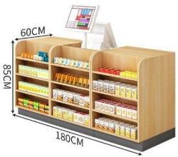 Шкаф-касса для сигарет и алкоголя с витриной для супермаркета (арт. 25-19080418)