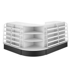 Кассовый прилавок для магазина и аптеки, современный дизайн (арт. 25-19080424)