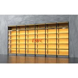 Стеллаж для вина деревянный с LED подсветкой (арт. 25-19080453)