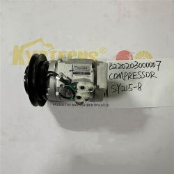 Компрессор для экскаватора Sany SY215-8 B220203000007 (арт. 25-19080631)