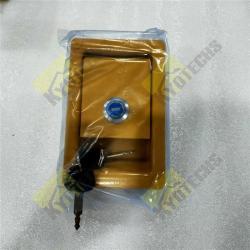 Замок-ручка боковой крышки для экскаватора Hyundai (арт. 25-19080711)