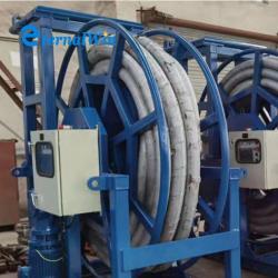 Катушка для шланга автоматическая электрическая 100мм с Y-образным соединением и насосом (арт. 25-19080994)