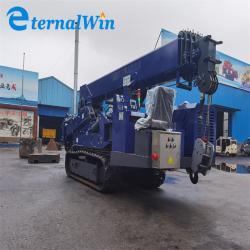 Кран паук телескопический гусеничный для подъема стройматериалов (арт. 25-19081095)