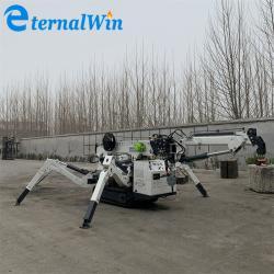 Мини-кран гусеничный гидравлический 8т 4 захвата (арт. 25-19081129)