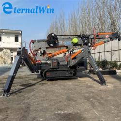 Мини-кран гусеничный гидравлический 8т 4 захвата (арт. 25-19081129)