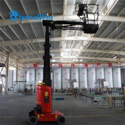 Подъемник самоходный 11м с мачтой и стрелой 200кг (арт. 25-19081160)