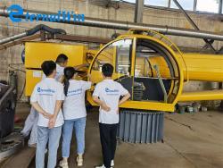 Кран палубный гидравлический 10 тонн с шарнирной стрелой (арт. 25-19081175)