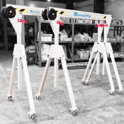 Передвижная алюминиевая кран-балка 1 тонна регулируемая (арт. 25-19081199)