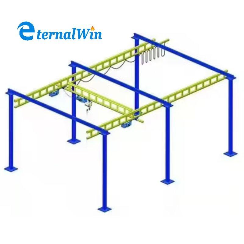 Кран мостовой рельсовый гибкий малый для рабочего места (арт. 25-19081219)