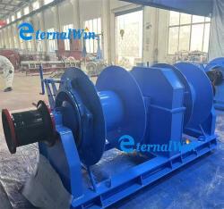 Якорный шпиль 20 тонн гидравлический электрический сдвоенный барабан для судна (арт. 25-19081281)