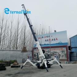 Мини гусеничный кран-паук с выносной стрелой (арт. 25-19081312)