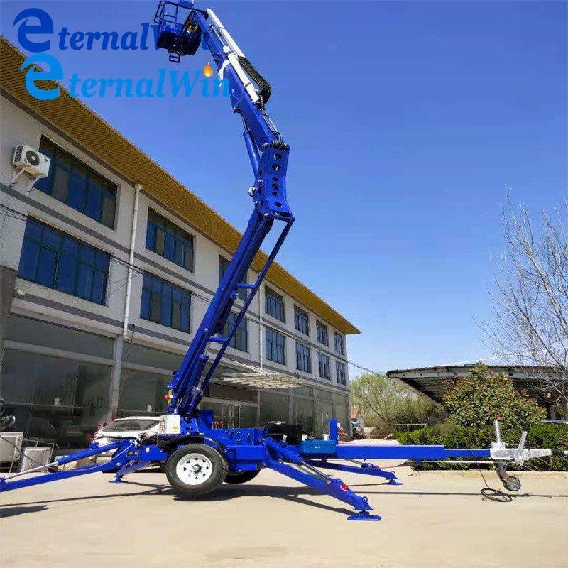 Автовышка на прицепе с телескопической стрелой 25м (арт. 25-19081345)