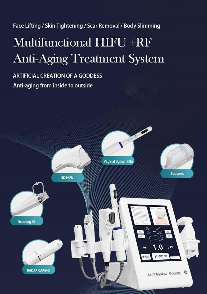 Аппарат HIFU для лифтинга лица и интимной зоны 4D (арт. 25-19081526)