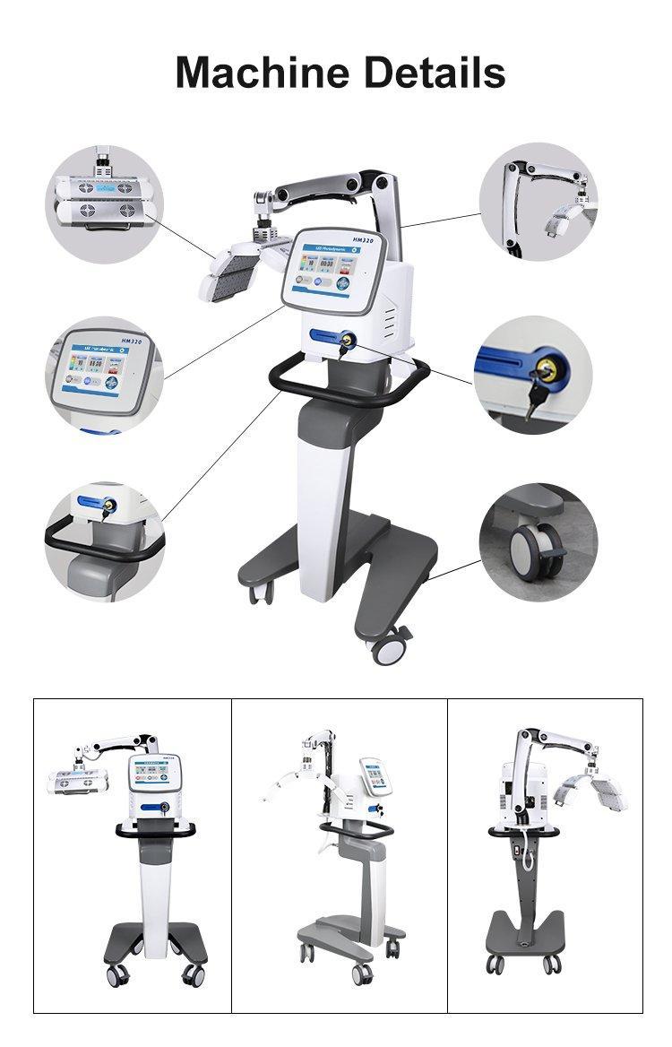 Аппарат для роста волос с лазером 650нм и LED терапией (арт. 25-19081559)