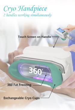 Аппарат криолиполиза и EMS стимуляции для похудения (арт. 25-19081652)