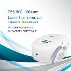 Лазерный эпилятор диодный 755 808 1064 портативный (арт. 25-19081710)