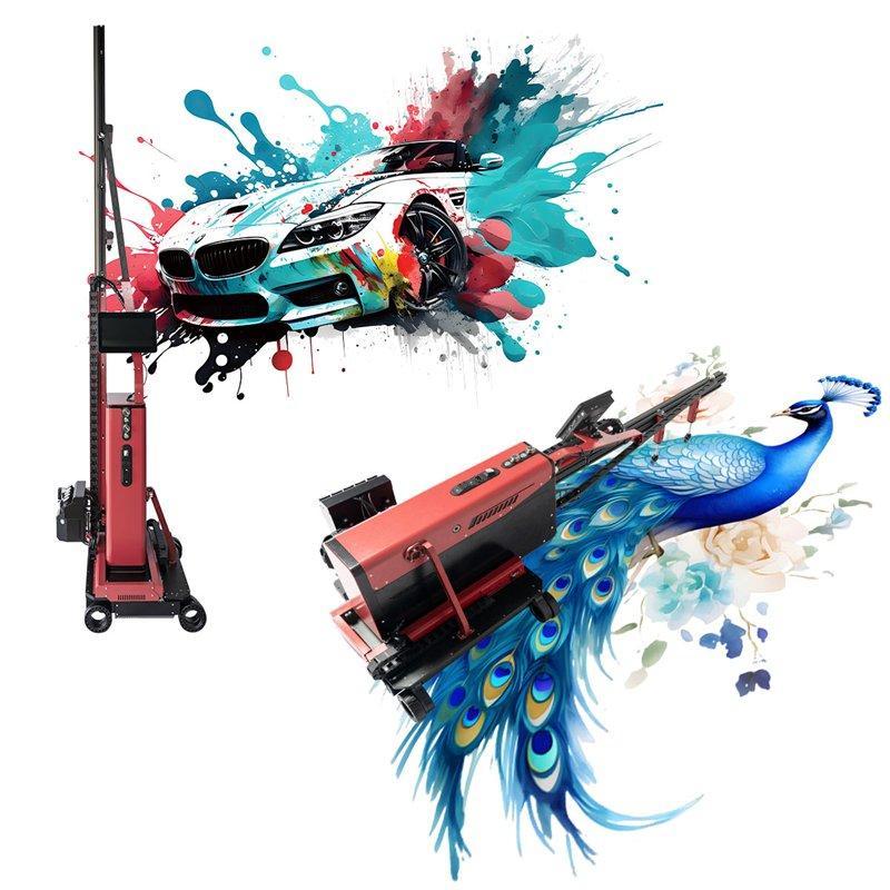 Принтер для стен 3D 5D UV вертикальный настенный (арт. 25-19081949)