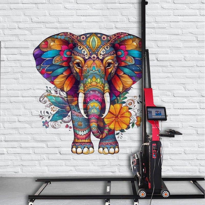 Принтер для стен 3D UV для вертикальной печати (арт. 25-19081986)