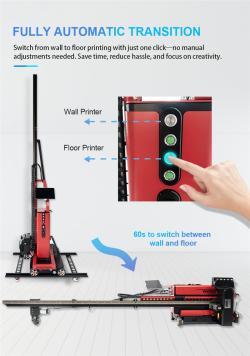 Принтер для 3D печати на стенах и полу, автоматический (арт. 25-19082036)