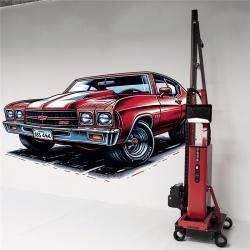 Принтер для печати на стенах и полу UV 3D, низкий расход чернил (арт. 25-19082157)