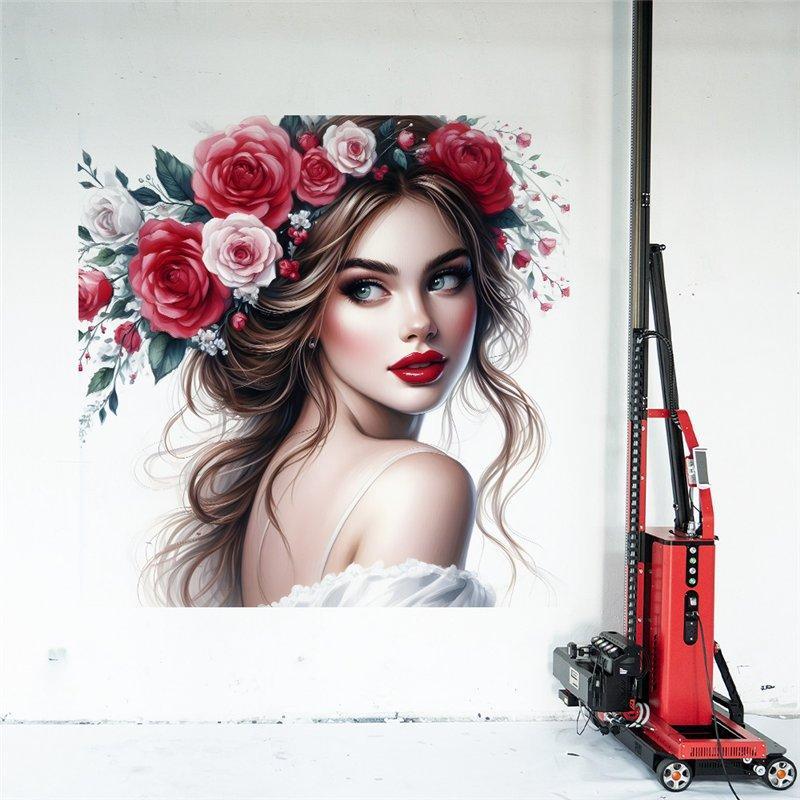 Принтер для стен и пола 2 в 1 UV 3D CMYK+W (арт. 25-19082243)