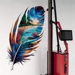 Машина для печати на стенах 3D UV Inkjet, вертикальная (арт. 25-19082336)