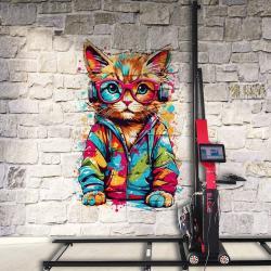 Вертикальный 3D-принтер для стен с низким потреблением чернил (арт. 25-19082380)