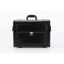 Кейс для ноутбука алюминиевый с кожаной отделкой и высокой прочностью (арт. 25-19082411)