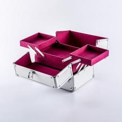 Кейс для косметики профессиональный с лотками многофункциональный (арт. 25-19082460)