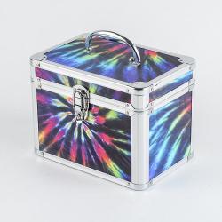 Кейс для макияжа алюминиевый портативный легкий (арт. 25-19082502)