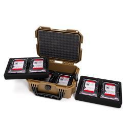 Кейс для жесткого диска влагозащищенный с пеной и большим объемом (арт. 25-19082528)