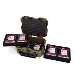 Кейс для жесткого диска пластиковый с пеной пылезащитный (арт. 25-19082640)