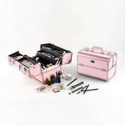 Кейс для макияжа с лотками и ручкой для путешествий (арт. 25-19082746)