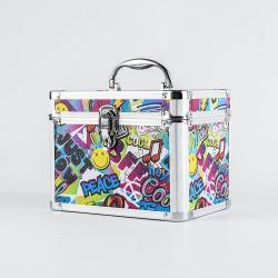 Косметичка жесткая с принтом многофункциональная (арт. 25-19082804)