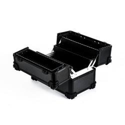 Кейс для инструментов с колесами и лотками алюминиевый (арт. 25-19082849)