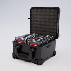 Кейс для жесткого диска алюминиевый ударопрочный штабелируемый (арт. 25-19082869)