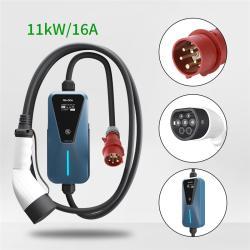 Зарядное устройство для электромобилей 11KW 16A красный (арт. 25-19082940)
