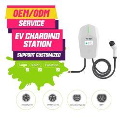 Зарядное устройство для электромобилей 7" экран RFID Wifi 32A (арт. 25-19083004)