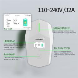 Зарядное устройство для электромобилей 7kW 80A 240V WiFi 4G (арт. 25-19083011)