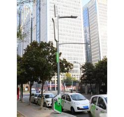 Умный уличный фонарь с зарядкой для авто и WiFi камерой (арт. 25-19083066)