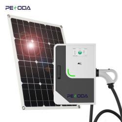 Зарядная станция для электромобилей с солнечными панелями Type 2 (арт. 25-19083107)